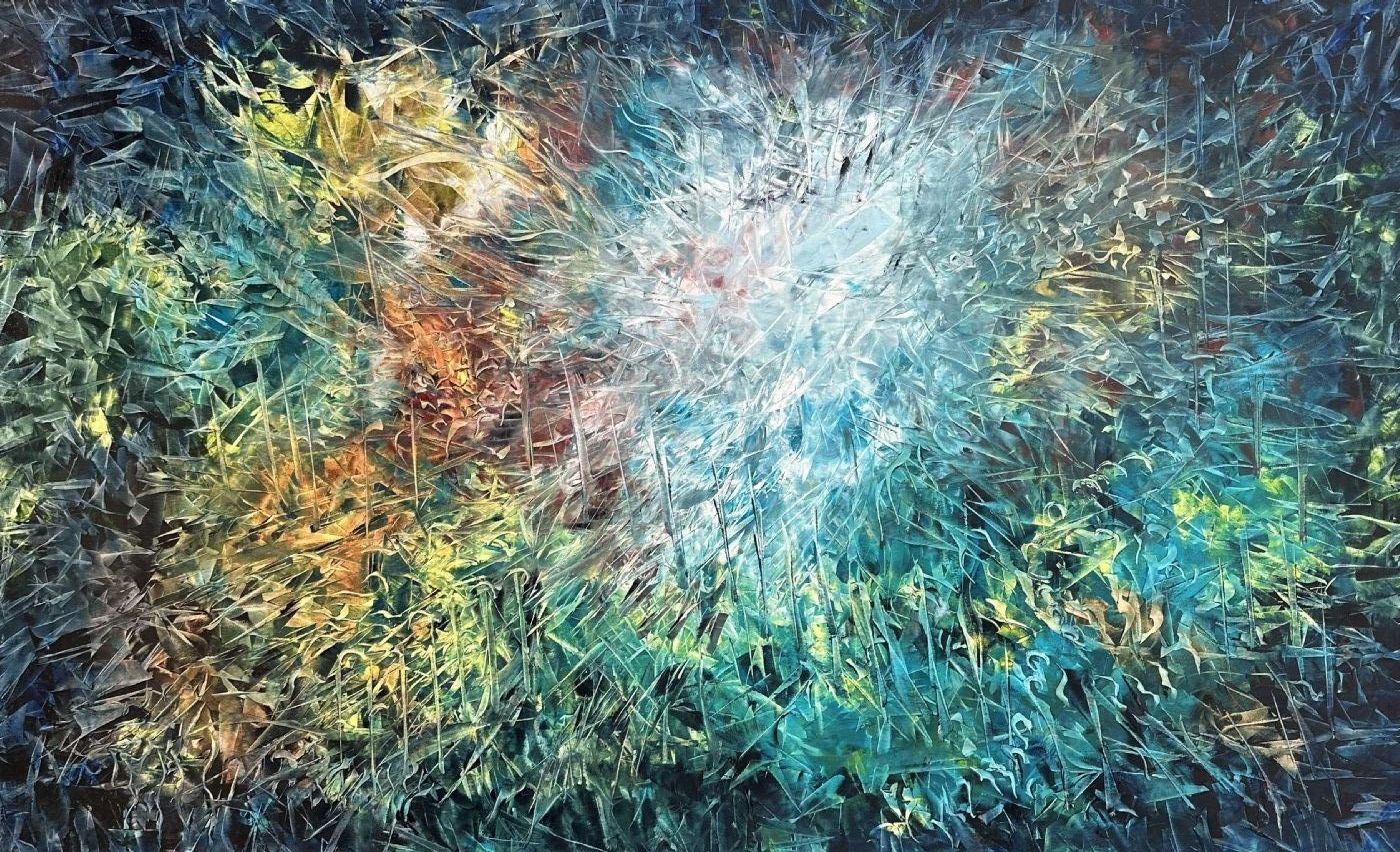 Colors of a Phoenix | Maleri | Detail 2