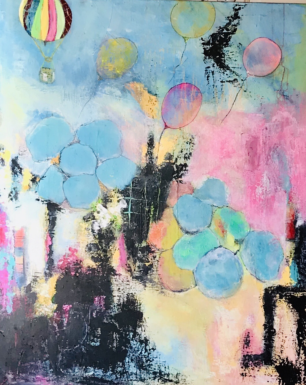 Bubbles and balloons | Maleri