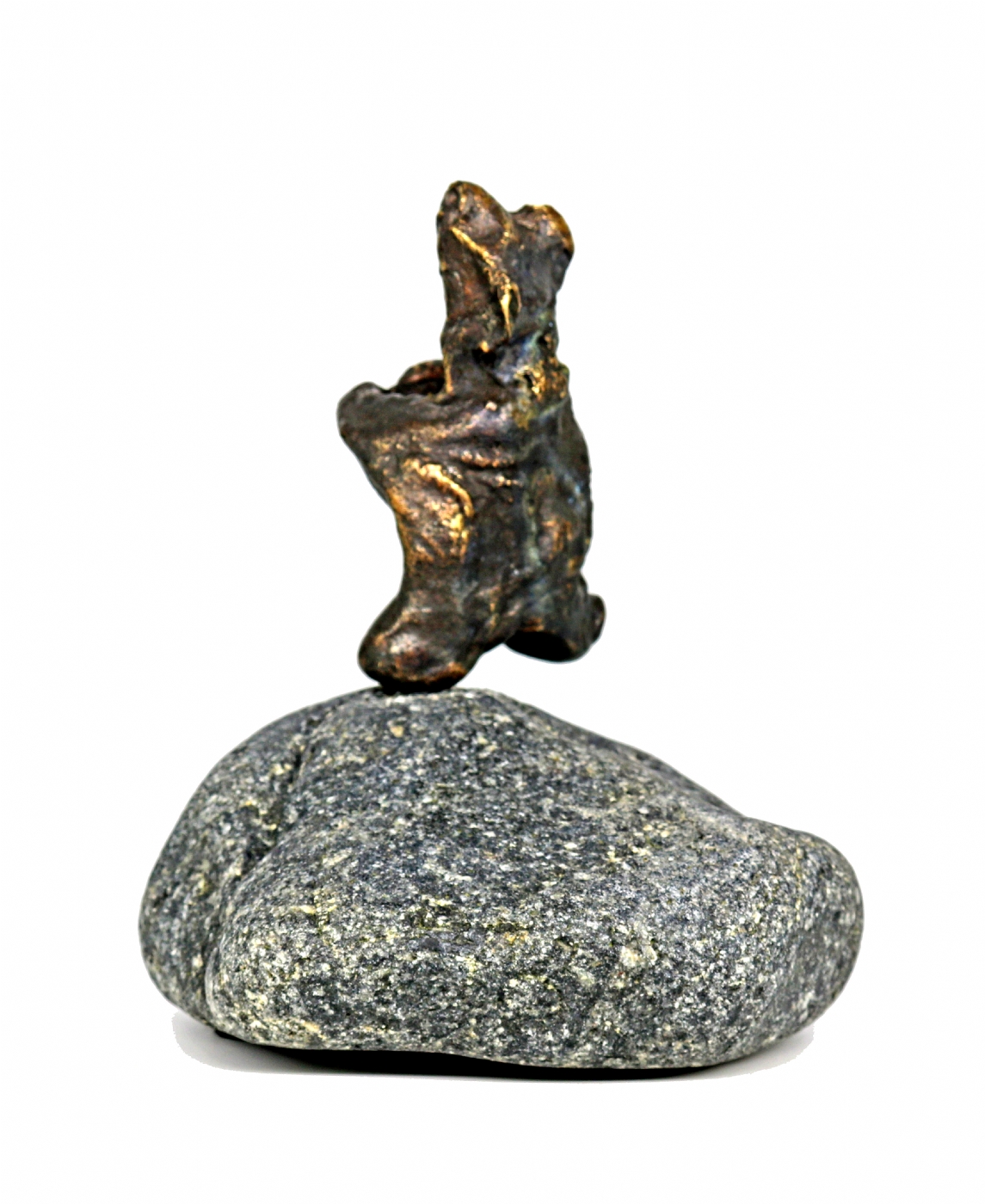 Sopran-bamse - mål uden stenen | Skulptur | Detail 1