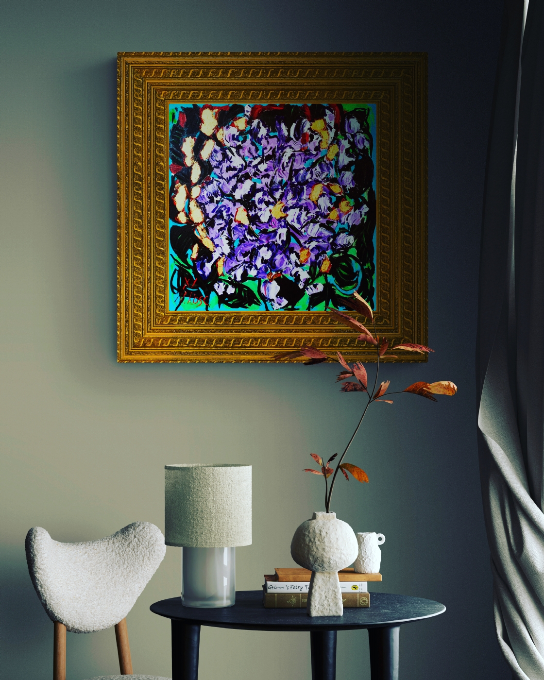 Lilacs, 2020 | Maleri | Detail 1