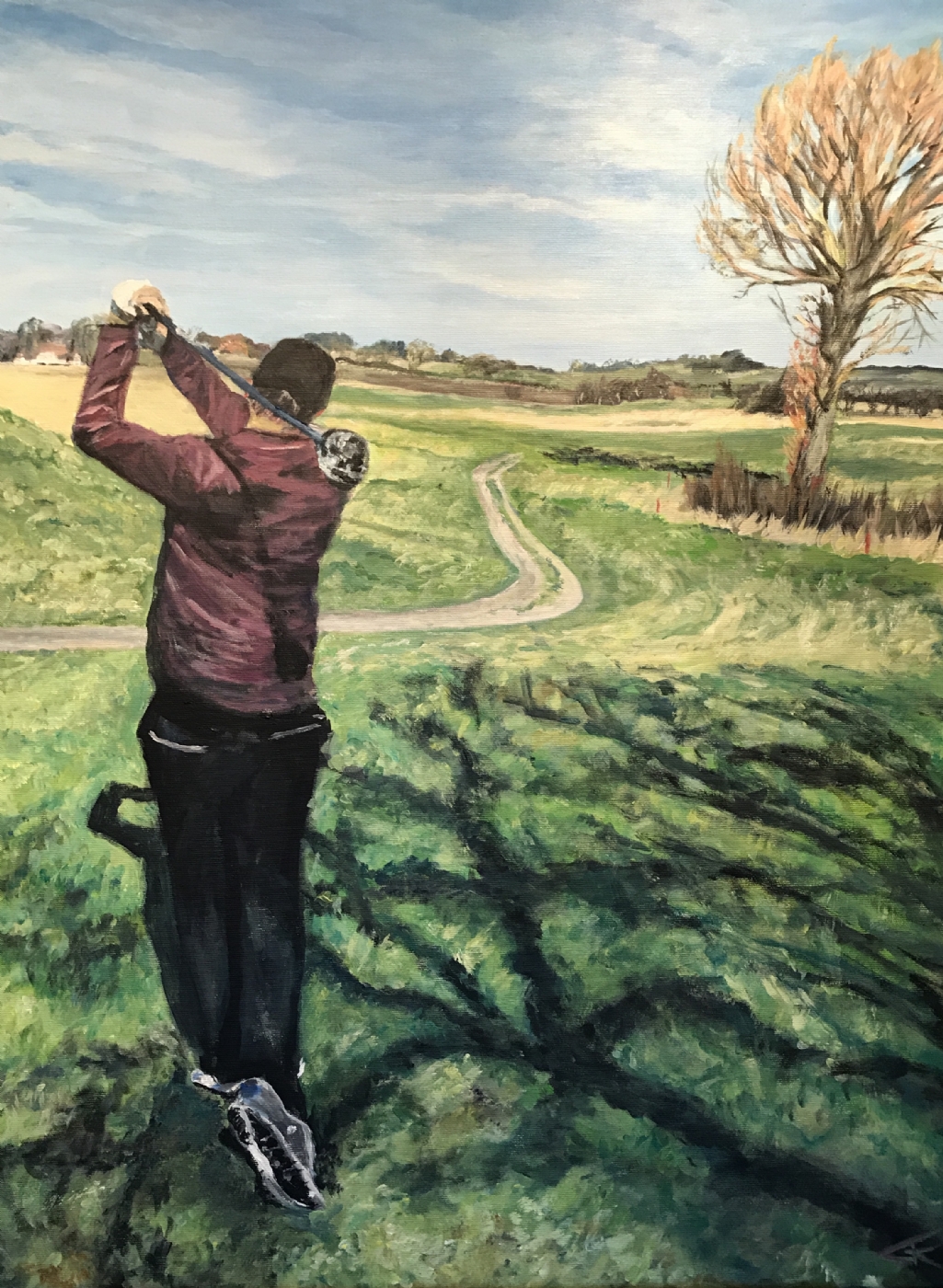 Golfing | Maleri