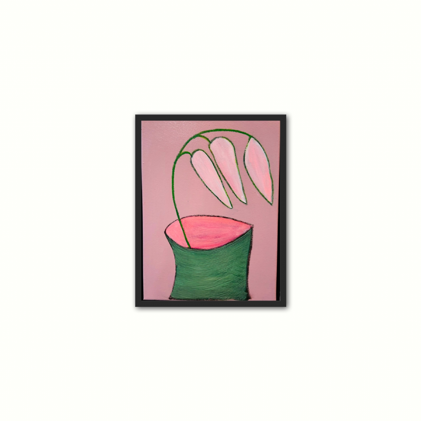 Flower in a vase III | Maleri | Detail 2