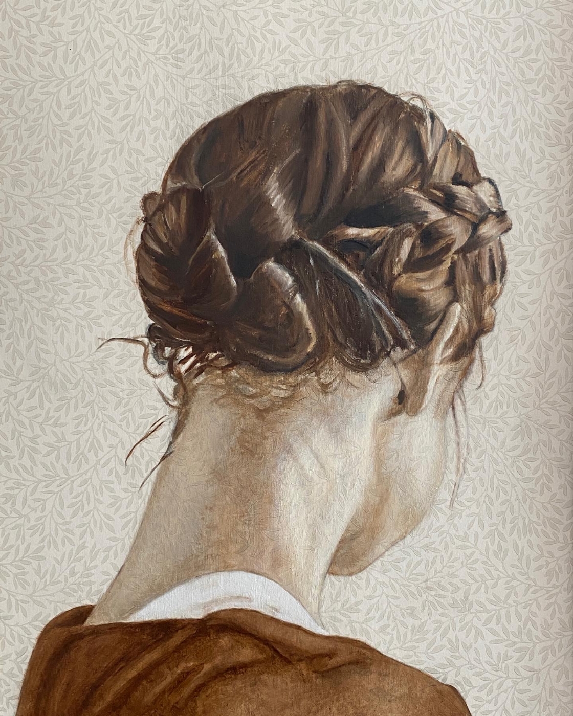 Girl with branded hair | Maleri