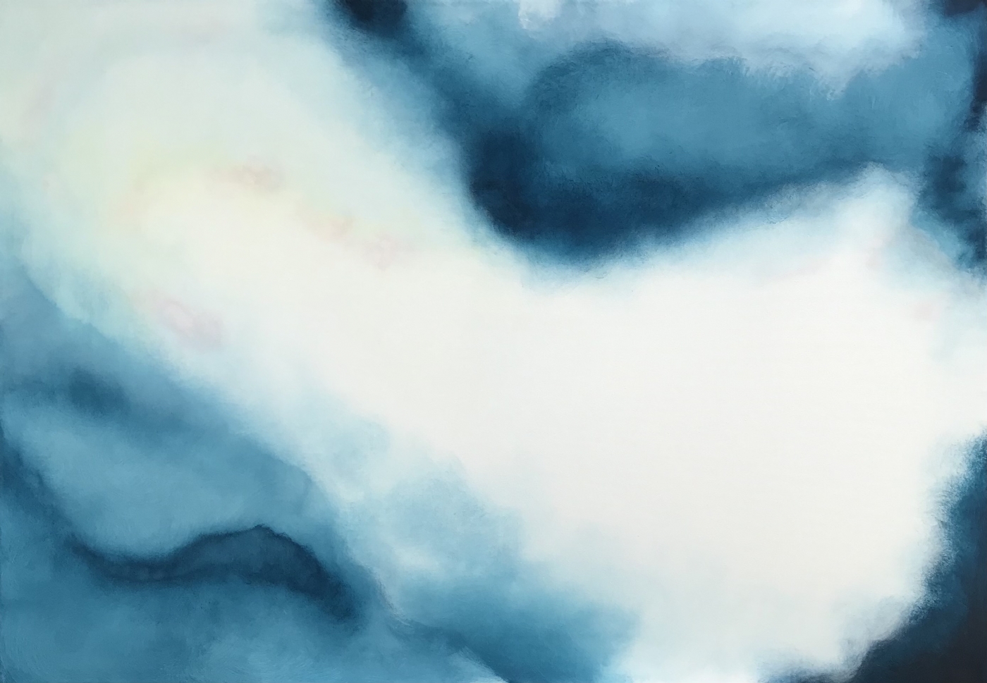 Blue sky | Maleri | Detail 2