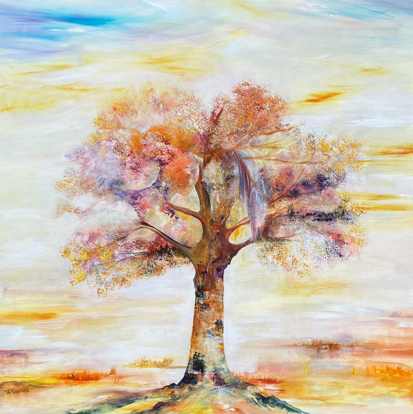 Det magiske træ | Maleri