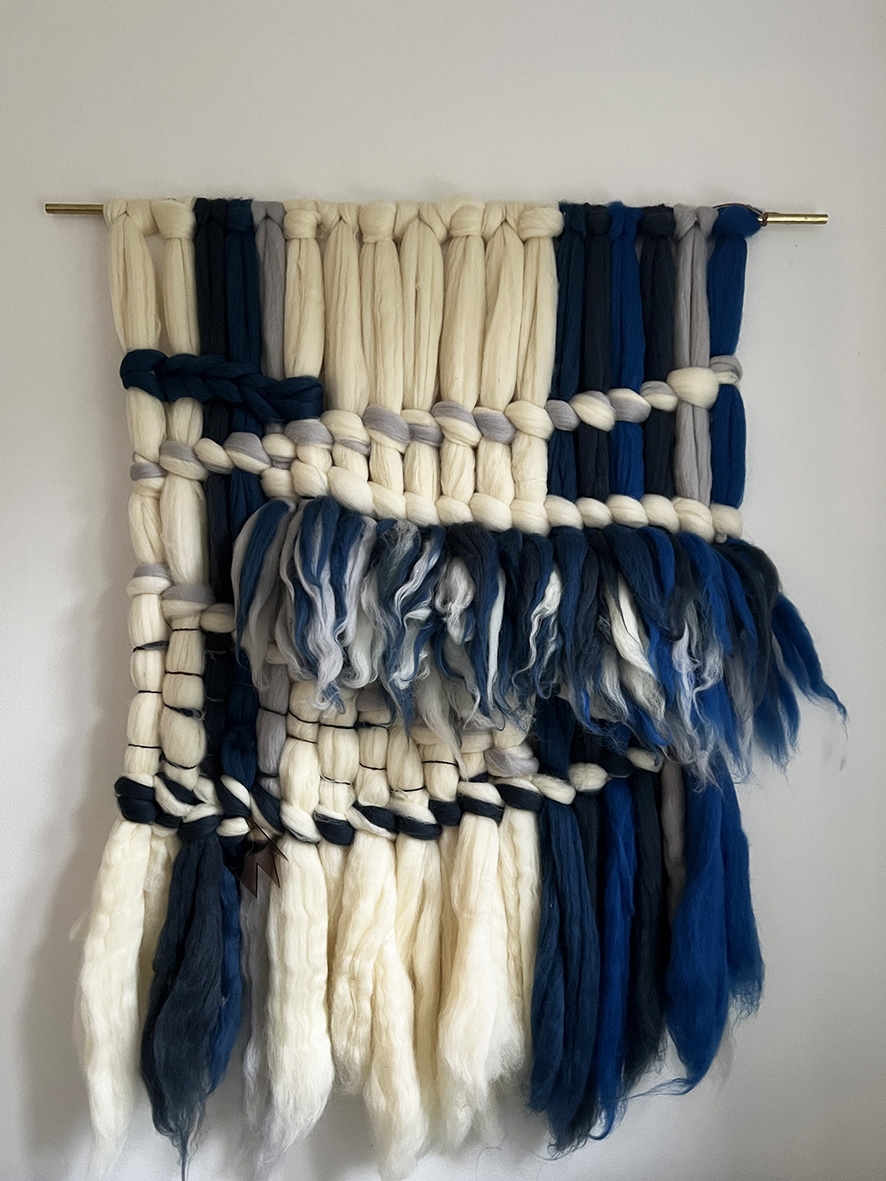 Woolwalls blue | Kunst