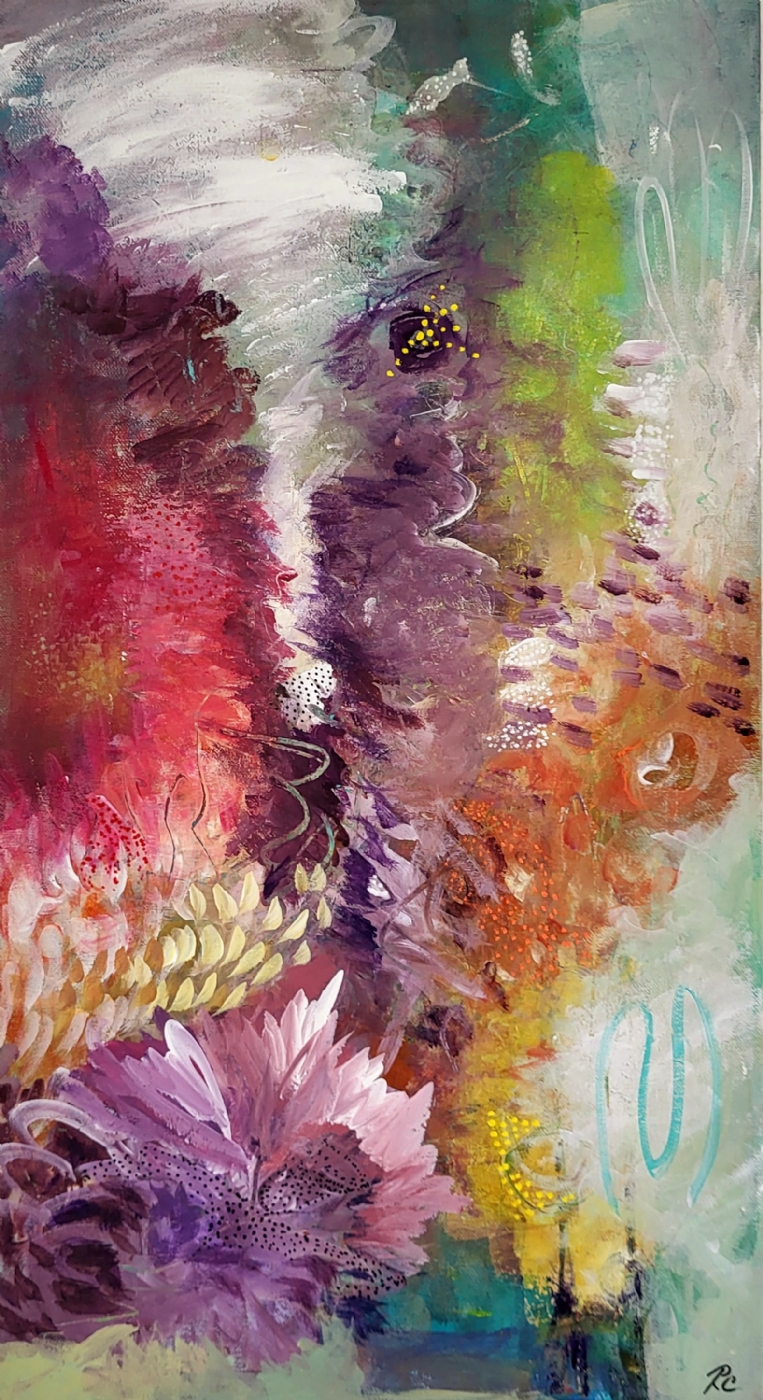 Blomsterflor | Maleri