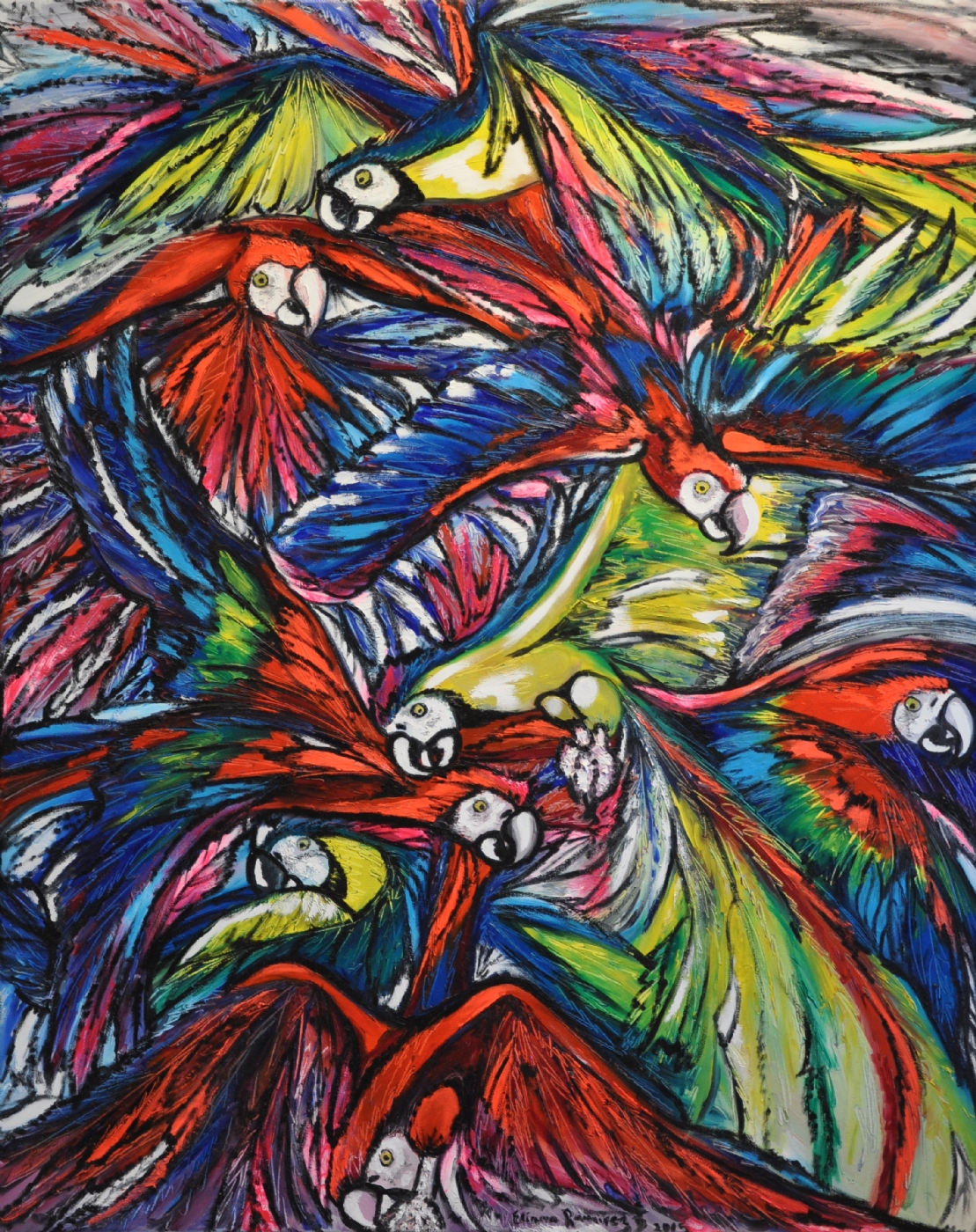 Parrots | Maleri